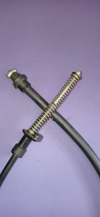 Cable acelerador Seat Fura. Largo 87cm.