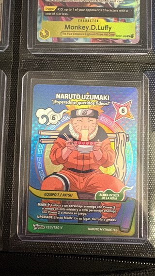 Carta Naruto Uzumaki 133/130 V IFEMA