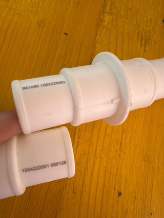 Adattatori 34mm per tubi filtro piscina