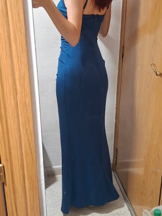 PREXIO NEGOCIABLE Vestido de graduación azul