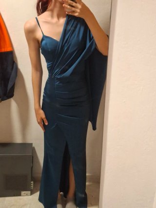 PREXIO NEGOCIABLE Vestido de graduación azul