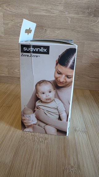 Biberón Suavinex Zero.Zero 180ml +0M sin abrir