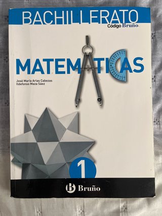 Matemáticas, Bachillerato 1