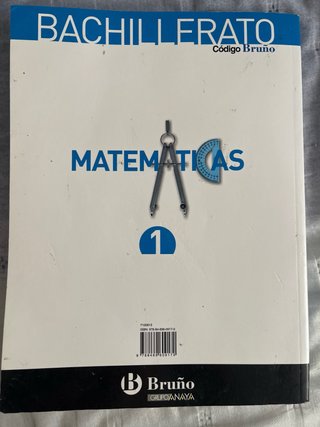 Matemáticas, Bachillerato 1