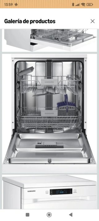 Lavavajillas Samsung DW60M6040FW