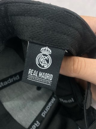 Gorra Real Madrid Negra y Gris
