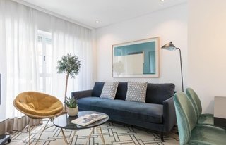 Apartamento elegante e bem iluminado