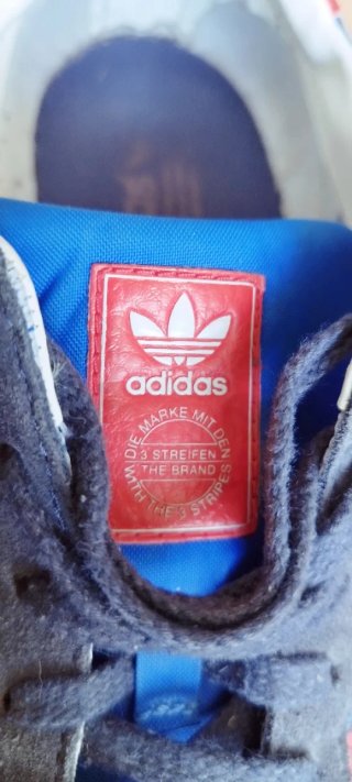 Zapatillas Adidas Talla 45 1/3 Azul/Rojo