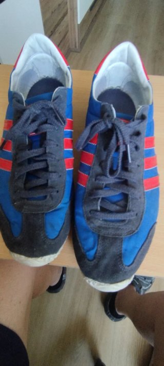 Zapatillas Adidas Talla 45 1/3 Azul/Rojo