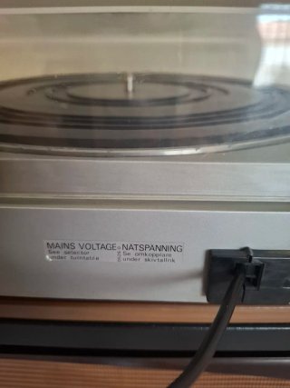 Giradischi Kenwood modello KD-1600 Automatic Argento