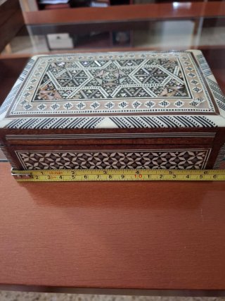 Caja joyero taracea egipcia
