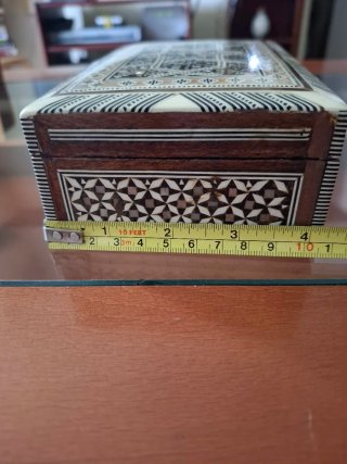 Caja joyero taracea egipcia