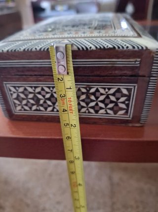 Caja joyero taracea egipcia