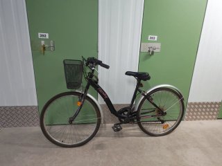 Bicicleta de paseo Fairway negra
