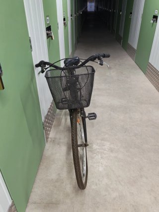 Bicicleta de paseo Fairway negra