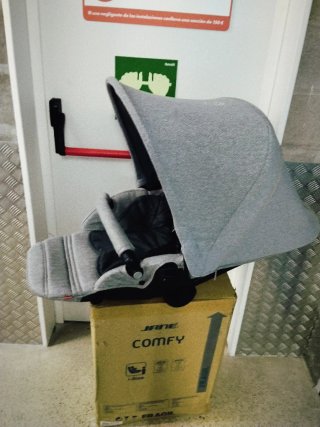 Silla de Paseo Jane Muum Gris Ergonomica