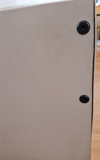 Estructura Cama IKEA Beige/Marrón con somier