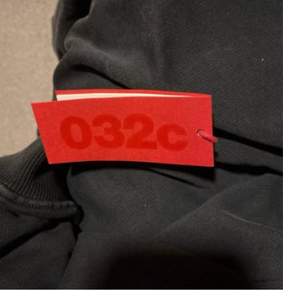 Sudadera 032c Negra