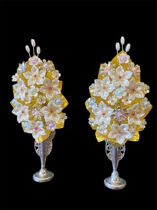 Ramilletes Flores Talco 15cm