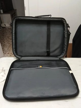 Maletín Portátil Case Logic Negro/Gris