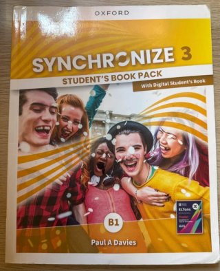 Libro texto de inglés Synchronize 3 Students Book