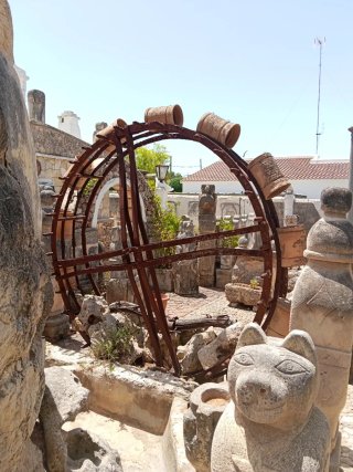 Antigua noria de tiro Menorquina