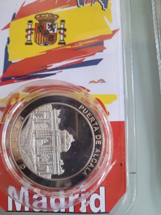 Colección 5 Monedas España Madrid