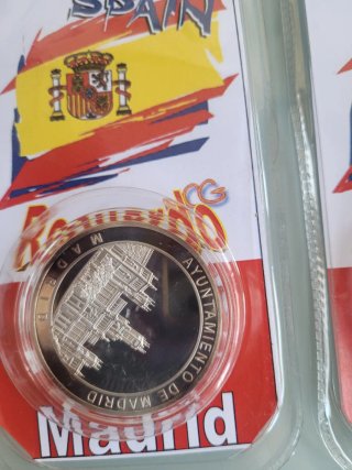 Colección 5 Monedas España Madrid
