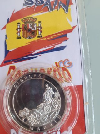 Colección 5 Monedas España Madrid
