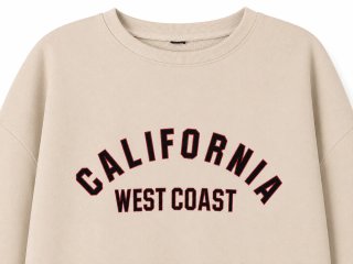 Sudadera California West Coast Beige