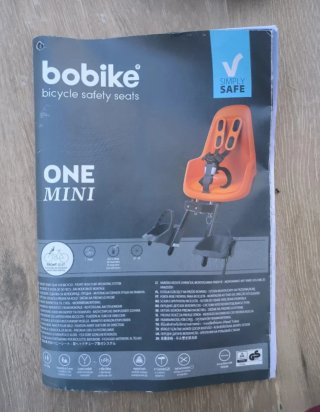 Seggiolino bici per bambini anteriore o posteriore bobike