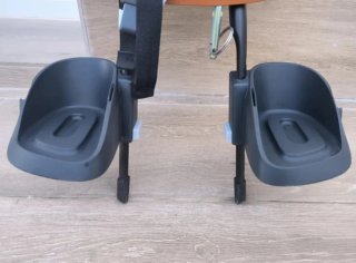 Seggiolino bici per bambini anteriore o posteriore bobike