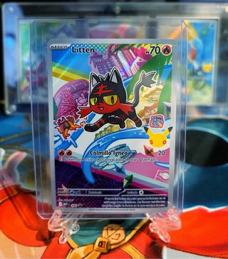 Lote 3 Cartas Pokémon Fullart promo 30 aniversario