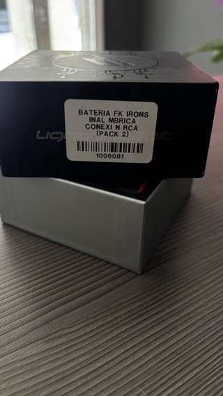 Pack 2 Baterías Darklab RCA Tatuaje