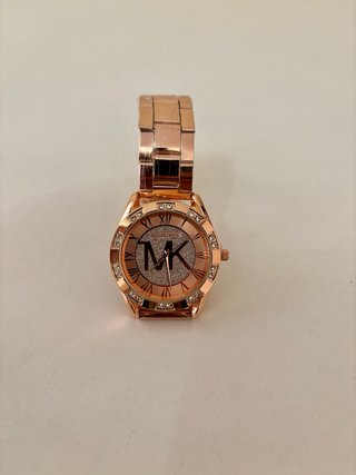Reloj color Oro Rosa con Brillantes en la esfera