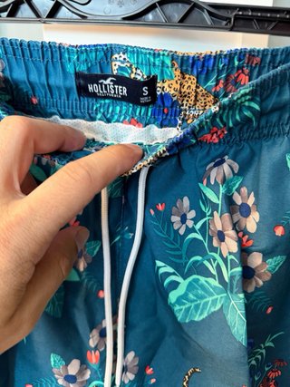 Bañador Hollister Estampado Leopardo y Flores