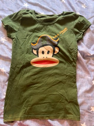 Camiseta Paul Frank Mono Verde