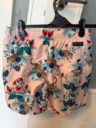 Bañador Hollister Estampado Floral Leopardo
