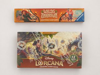 Caja Disney Lorcana Wilds Unknown Inglés Sellada