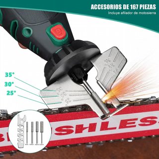 HYCHIKA herramienta rotativa 150W 167 accesorios