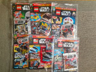 Lote 68 Revistas Lego Star Wars todas las épocas
