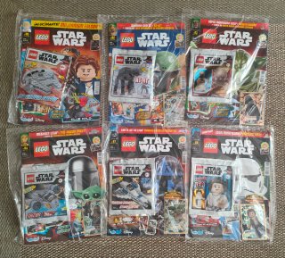 Lote 68 Revistas Lego Star Wars todas las épocas