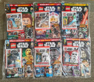 Lote 68 Revistas Lego Star Wars todas las épocas