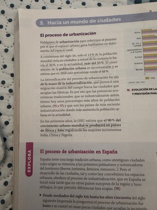 Geografía, 3 ESO, Proyecto Construyendo mundos