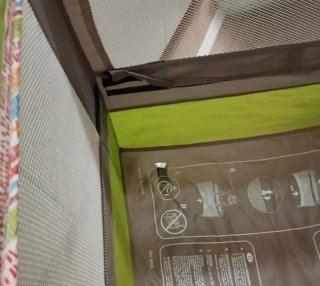 Cuna de viaje con 2 colchones