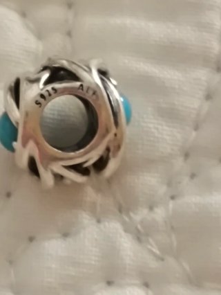 Pandora plata y turquesa