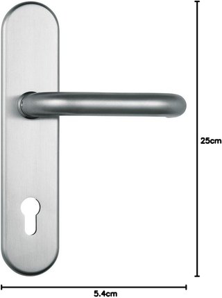 Herraje de seguridad para puertas ABUS HLZS814 ER