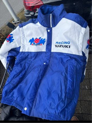 Chaqueta Suzuki Racing Azul y Blanca