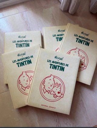 5 comics tintin, negociable