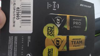 Pala Padel Dunlop Fury Elite NUEVA